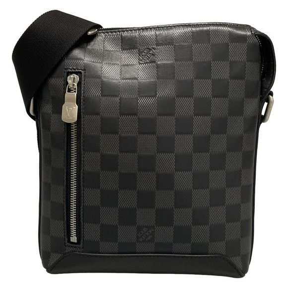 Louis Vuitton Shoulder Bag Damier Infini Dis Cabas Lee Messenger PPM N40122 - Picture 1 of 15